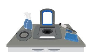 Swimwear Dryer on unit
